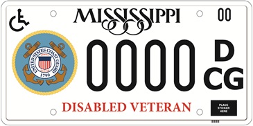 Disabled American Veteran - Coast Guard