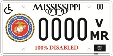 100% Disabled Veteran Marine
