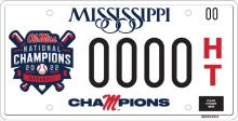 2022 National Championship Ole Miss Baseball