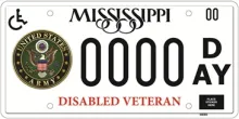 Disabled American Veteran - Army