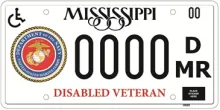 Disabled American Veteran - Marine