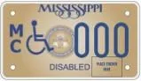 Disabled - Motorcycle
